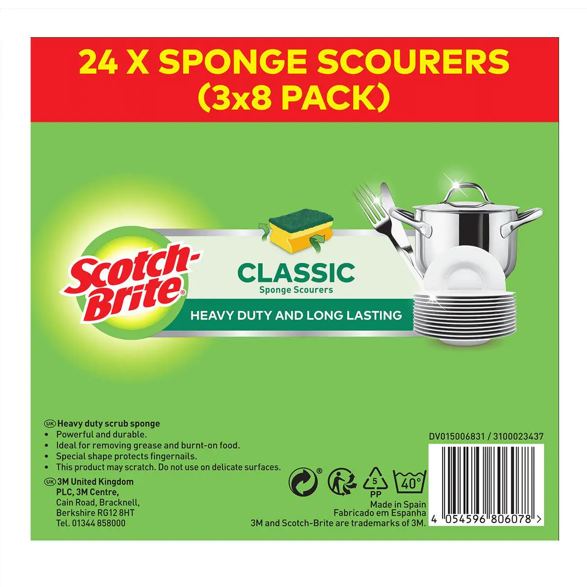 Scotchbrite Scourer 51f5bb20b042c5347ff6127f2a77d343