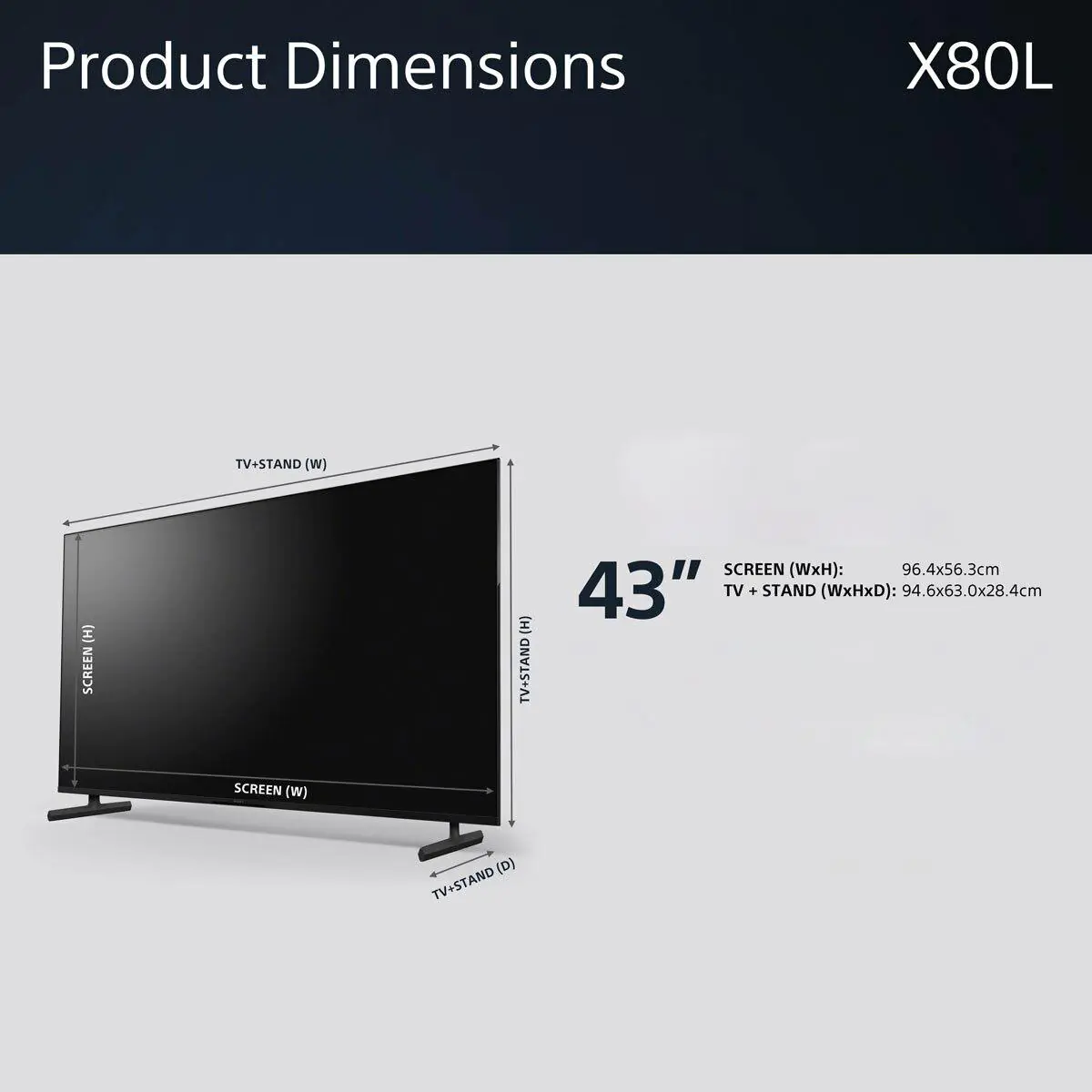 Sony KD43X80LU 43 in b530d2d2cb948ada6f60e0364fc35118
