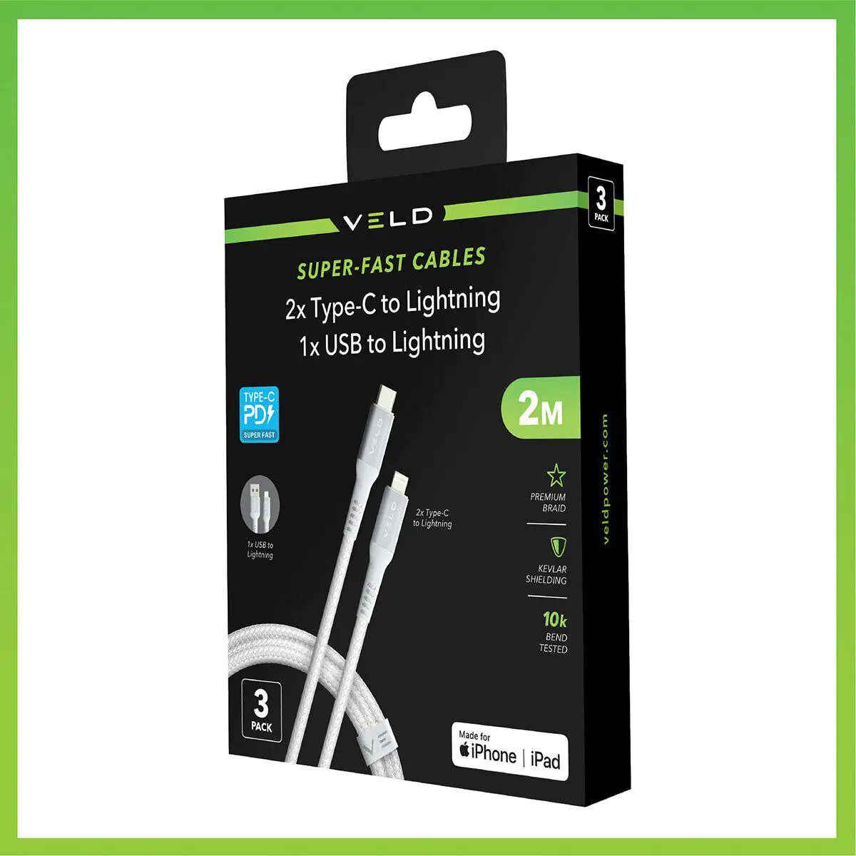 VELD Super Fast 2m L 6cdb7321eaa28cc7bb4610f37ea0425c