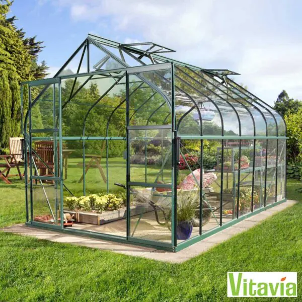 Vitavia Colorado 11500 8ft 5  x 14ft 7  (2.6 x 4.5m) Greenhouse Package