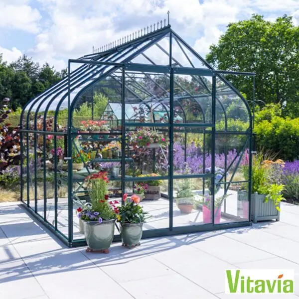 Vitavia Colorado 8300 8ft 4  x 10ft 6  (2.6 x 3.2 m) Greenhouse Package
