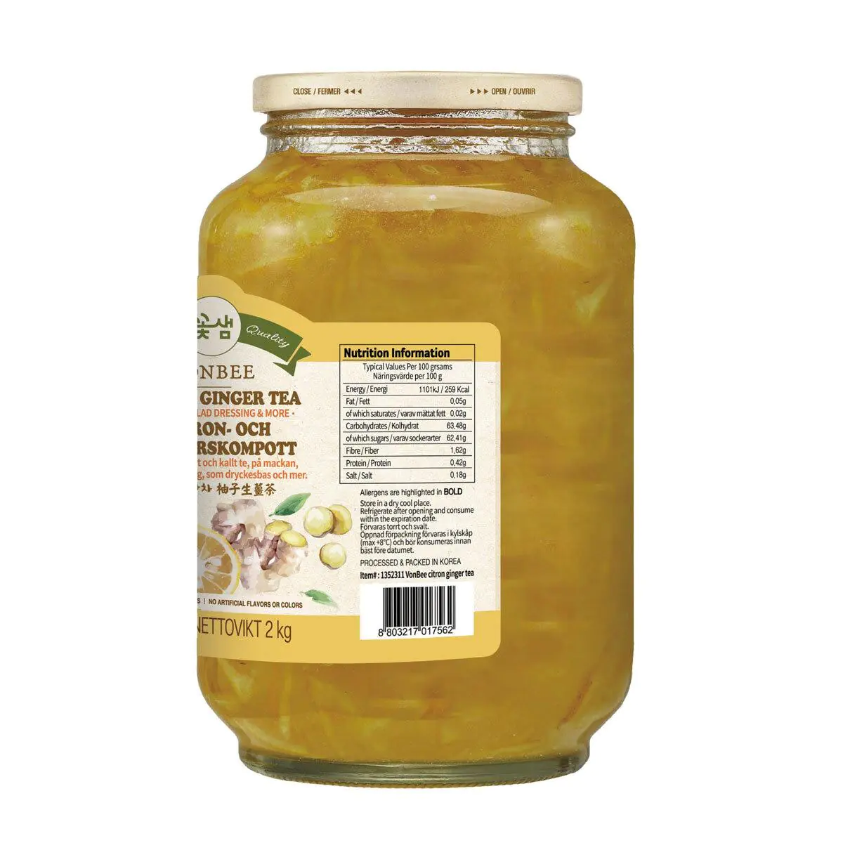 Vonbee Citron and Gi 38230f468b81d453e3015ad0720fea9b