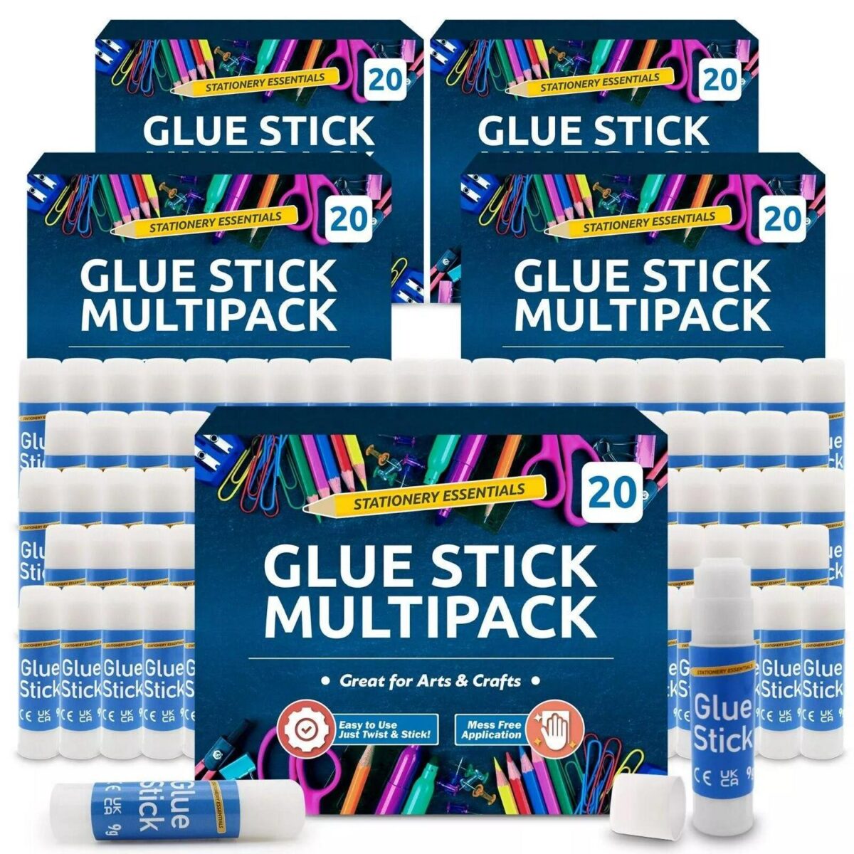 100PK Kids Glue Stic 6d59ae043bd3cb3d755ed5f24eaaa0ba
