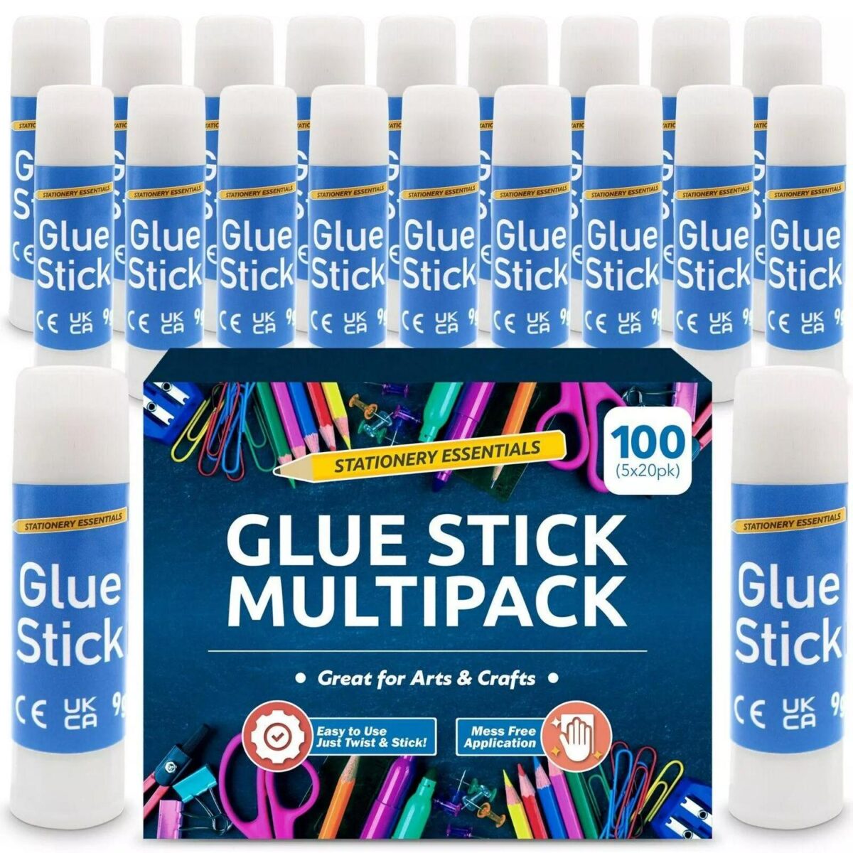 100PK Kids Glue Stic a2b82e9d96d80c248977d84d00ac2909