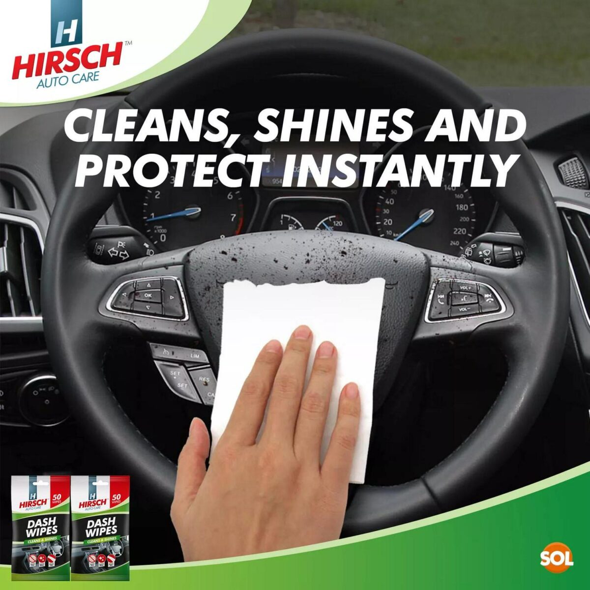 100pk Car Dash Wipes 910f8e1bd3419256efaf38def8a1ffda