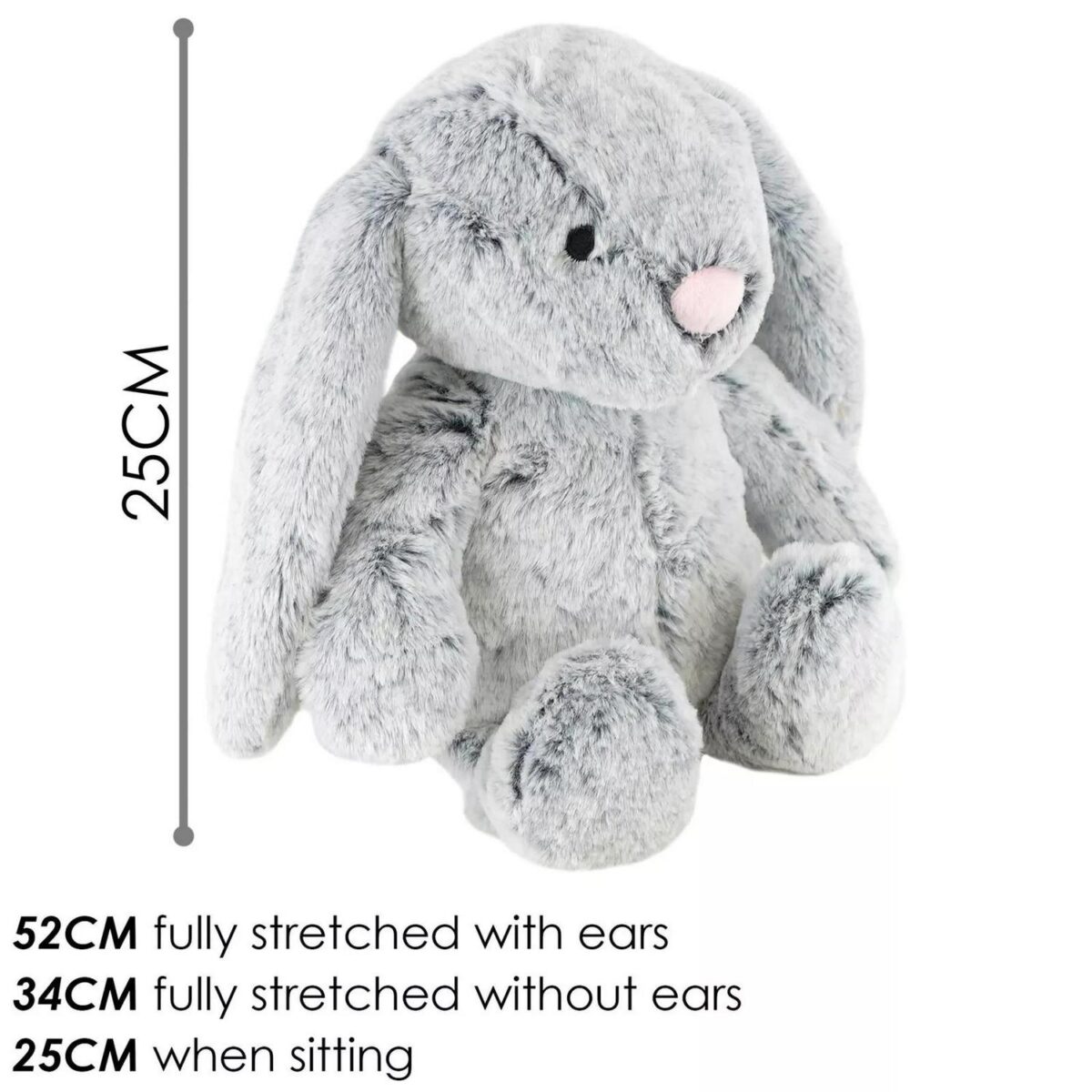 10 Grey Bunny Plush 43170146373343bb8070afbbd38c5786