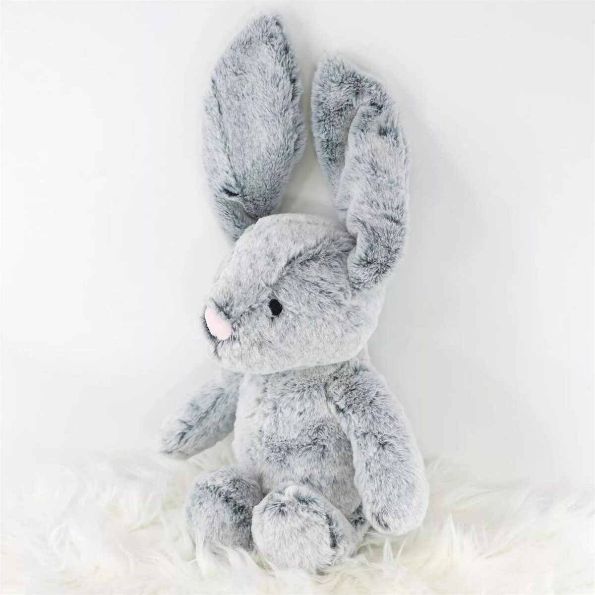 10 Grey Bunny Plush 58dc856116355dd21a4602b2adf05dc5