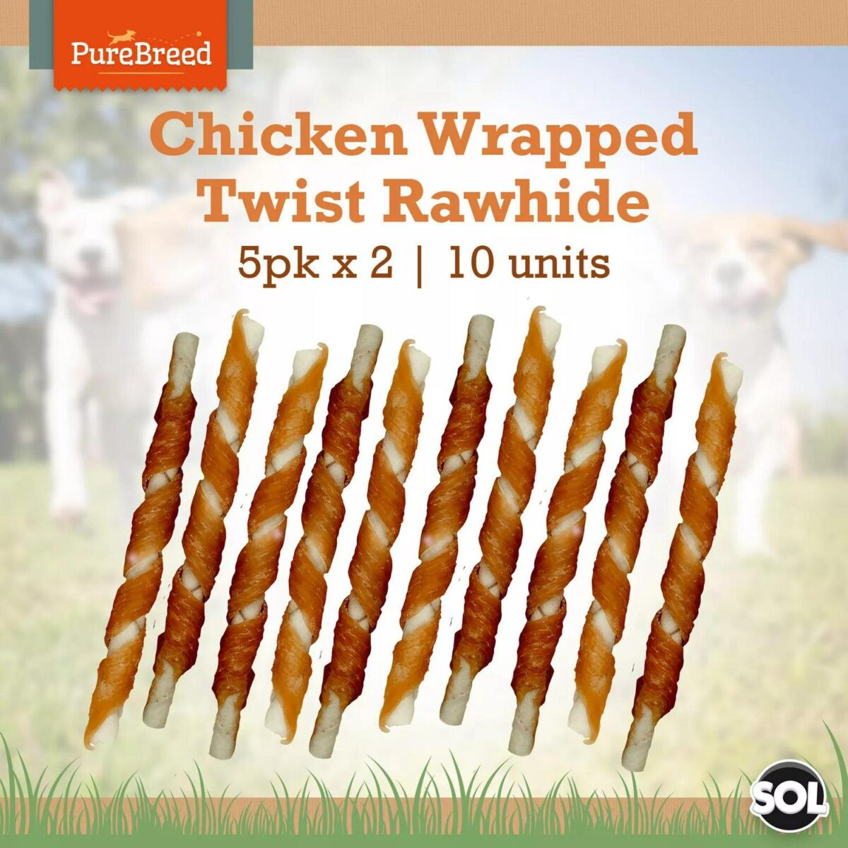 10pk Dog Chews Treat 58aed86a80713a1c9eb4ed86cbae0ee9