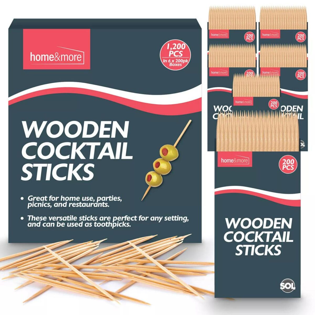 1200pk Bamboo Wooden 4e6dc8ee2e616e7aa153e6c1485eacc9
