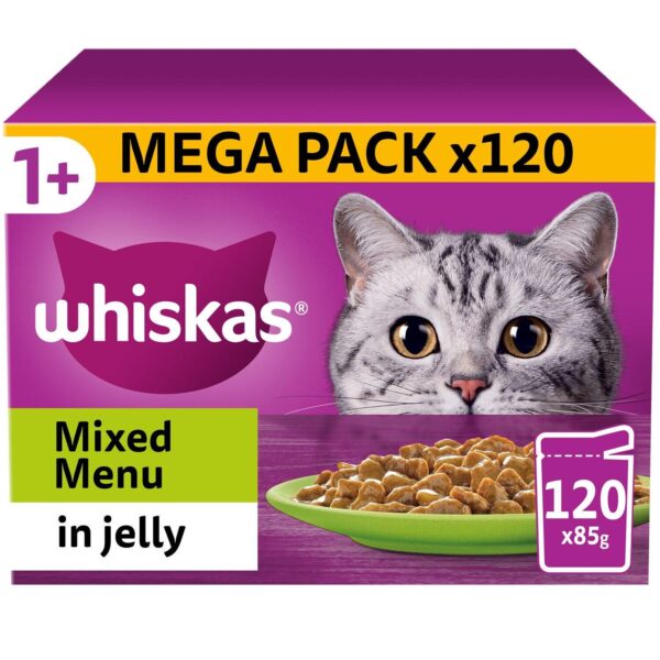 120 x 85g Whiskas 1 bf7539dca7fdc6281511b51c86813fe1