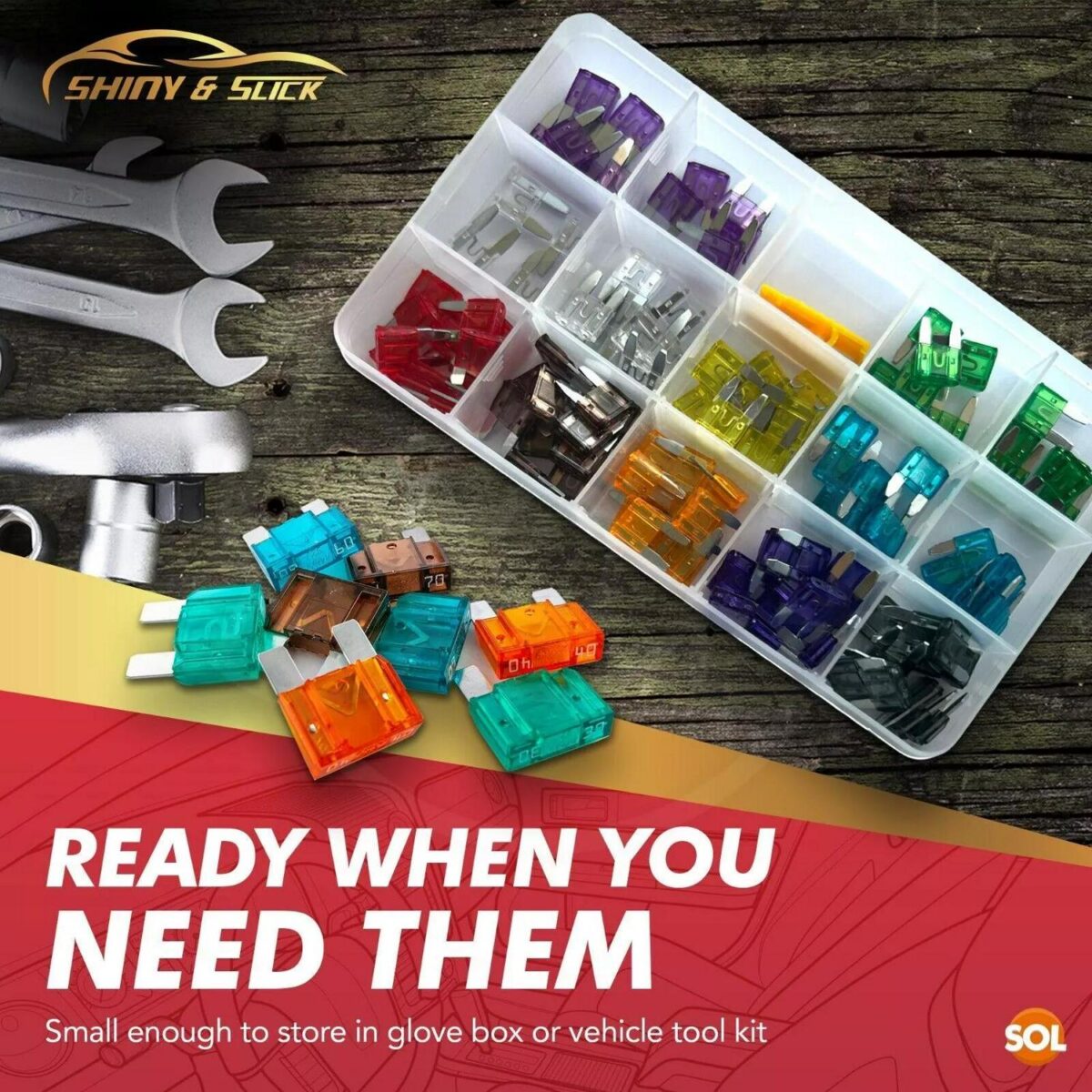 120pk Micro Car Fuse 6d6bd9a4214f47df457054dc80bf0f60