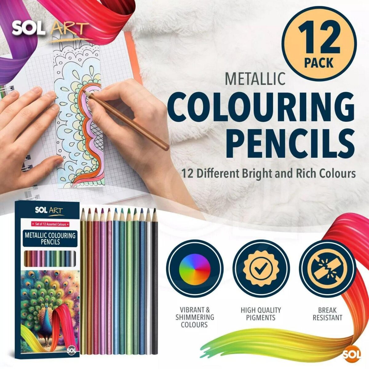 12 24 Metallic Penci 0c5a6c0f5b90c56184b45bf321b2fae7