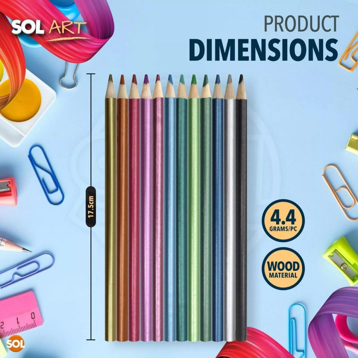 12 24 Metallic Penci 4621d337ad77eba1b934fe103b3c2d9f