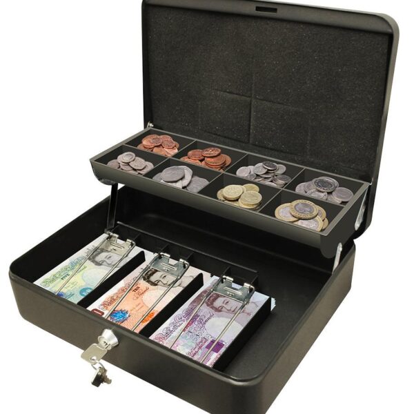 12 Cash Box Safe wit 26f509343c4be2180270a69255e503a8