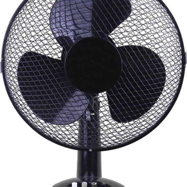12 Desk Fan Black fc29d09305f22bf46170efb3cc5de916