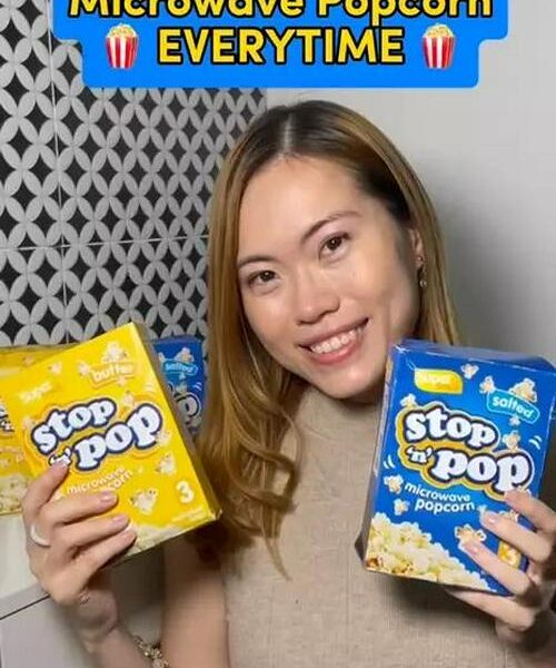 12pk x 85g Microwave Popcorn | Sweet and Butter Flavour Movie Cinema Theatre Party