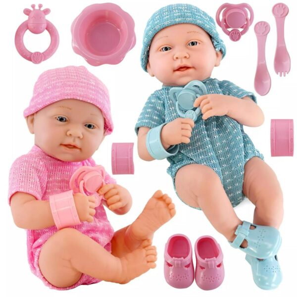 14  Newborn Bathable Girl / Boy Baby Doll With Dummy and Accessories Perfect Gift