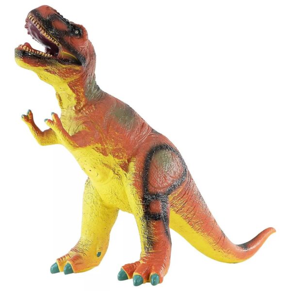 14 inch Stuffed Dinosaur T-Rex Large Soft Foam Rubber Toy Action Play Figure