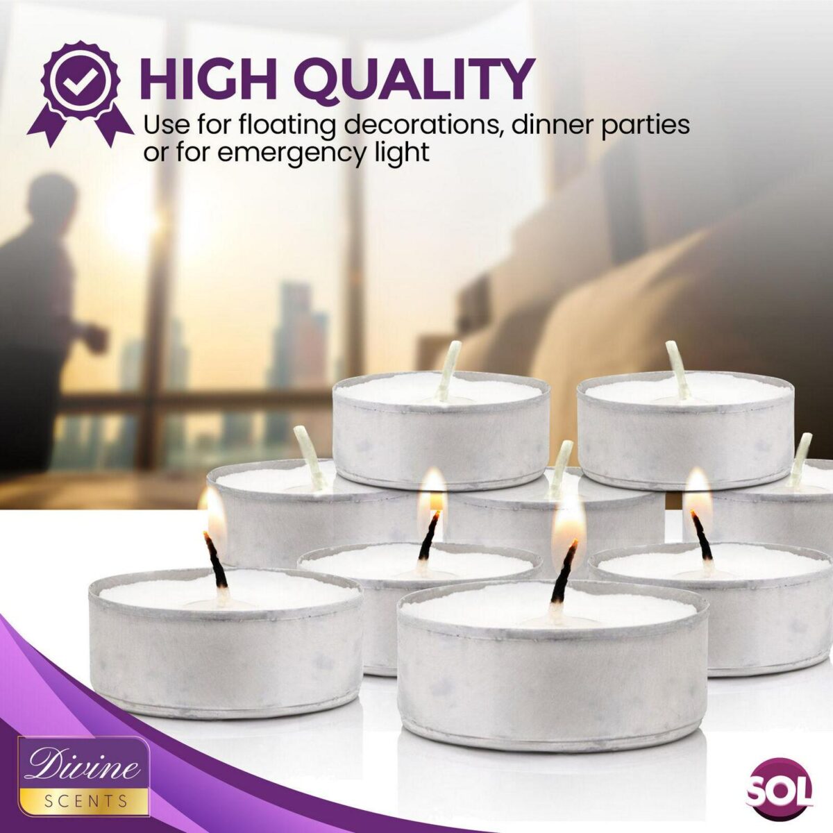 15 150pk Tea Lights 2e804afe89b9932f65a29e399c6484d6