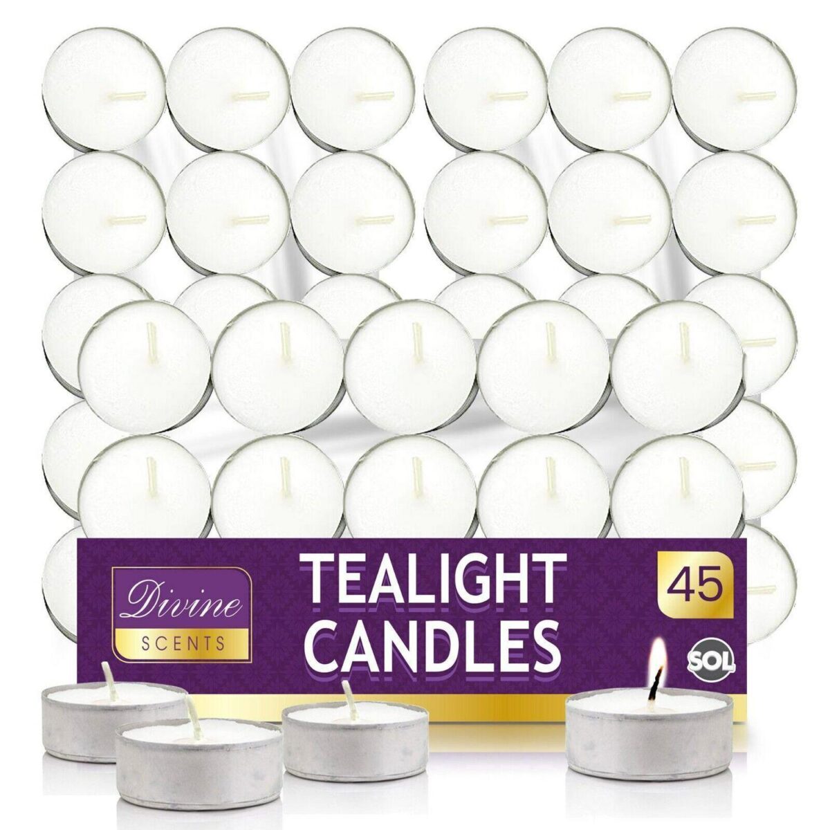 15 150pk Tea Lights ecd16a1ff8ad701935edfb8fd70cbedc