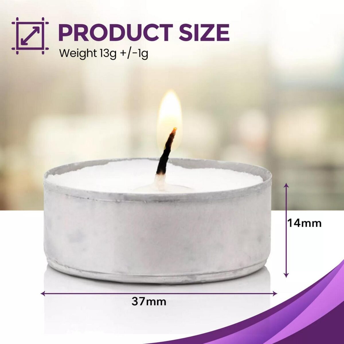 15pk Tea Lights Whit 4adf7b96ed7e3b8ebc483a895f0fbe57