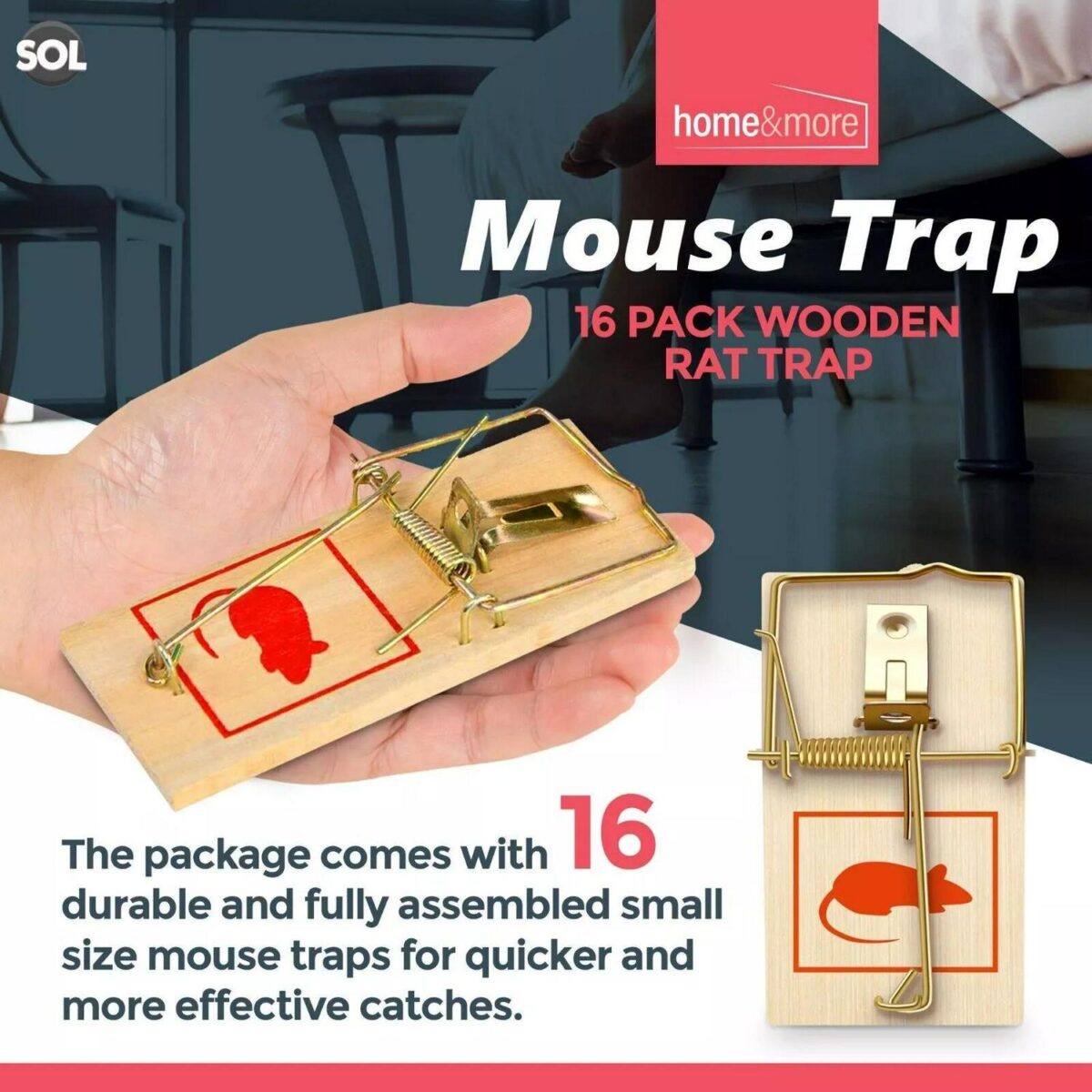 16 24pk Wooden Mouse d4c1eedc64408955c38a7c375034edba