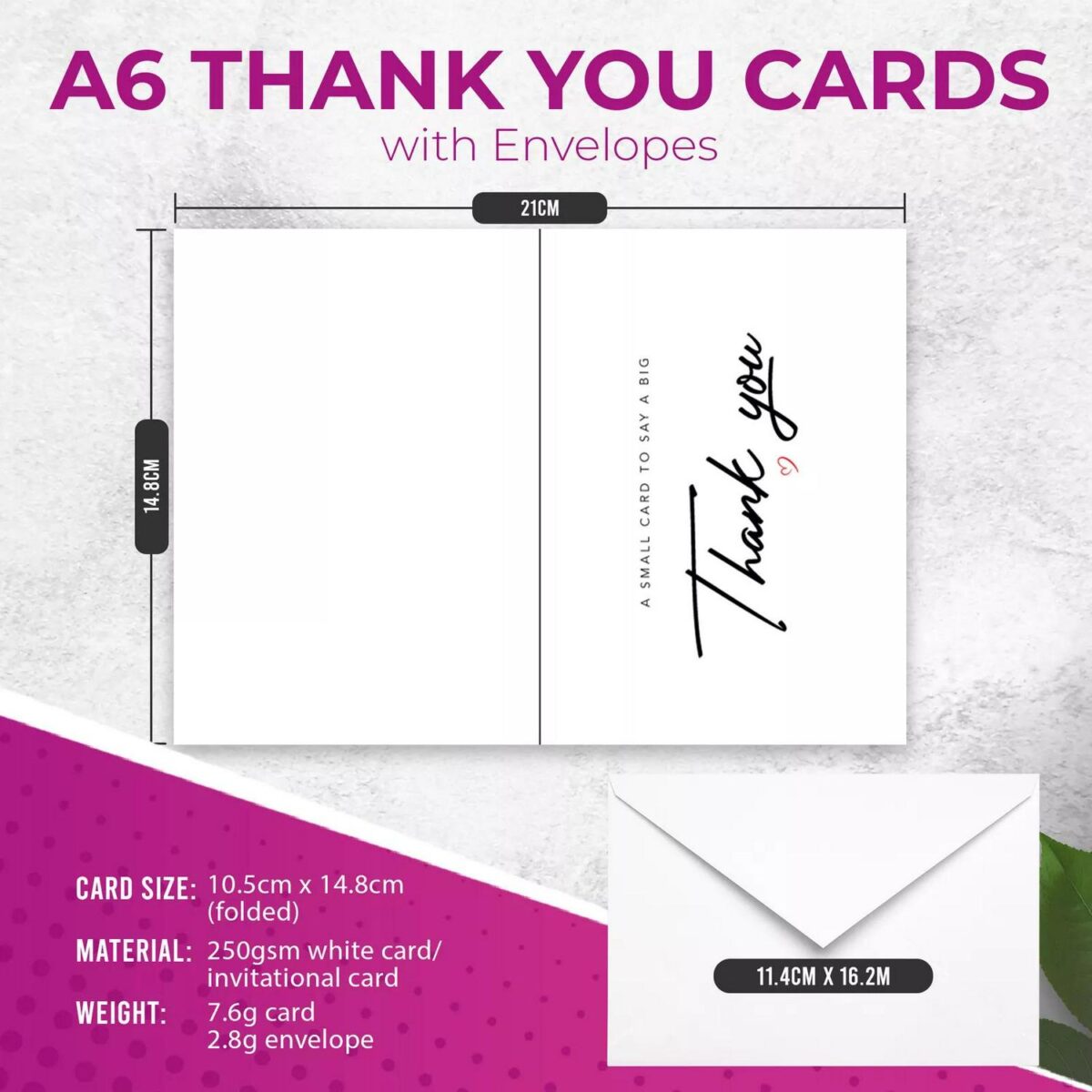 18 36 Pack Thank You 2330ae1867adad8de329a86e2cb1dee9