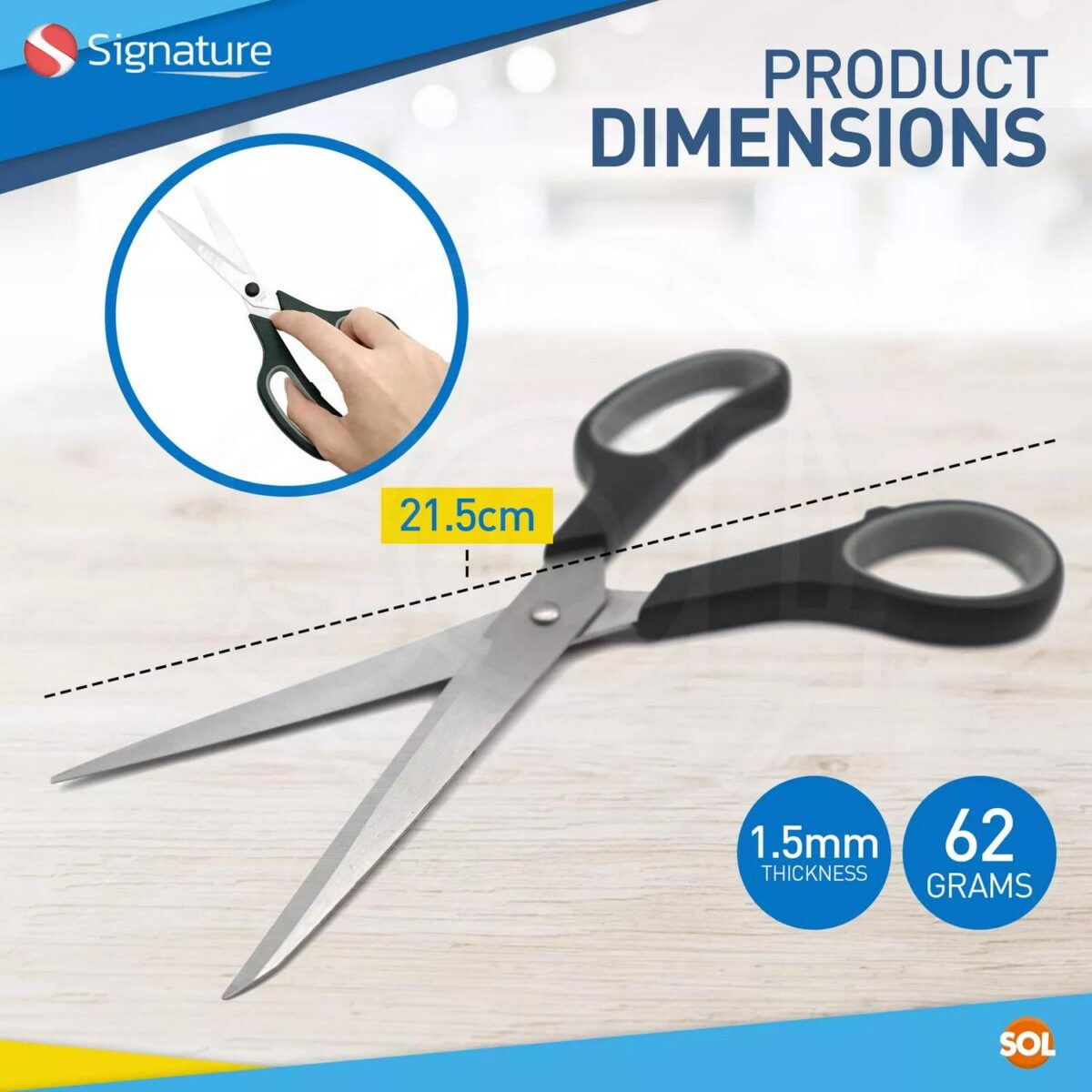 1 2 Kitchen Scissors 30c6c94bc4b7123eefd2e1e718426f70