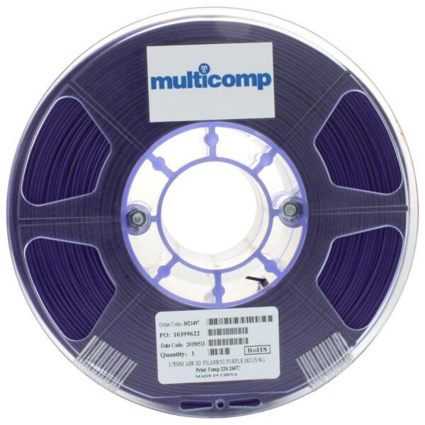 1 75mm Purple ABS Fi 3e907aa347a7685fc39a54a934c2e15b