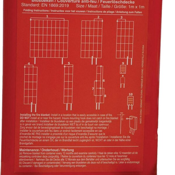 1m x 1m Fire Safety 7b6a2055cea00c1665545e38a4f4d6d9
