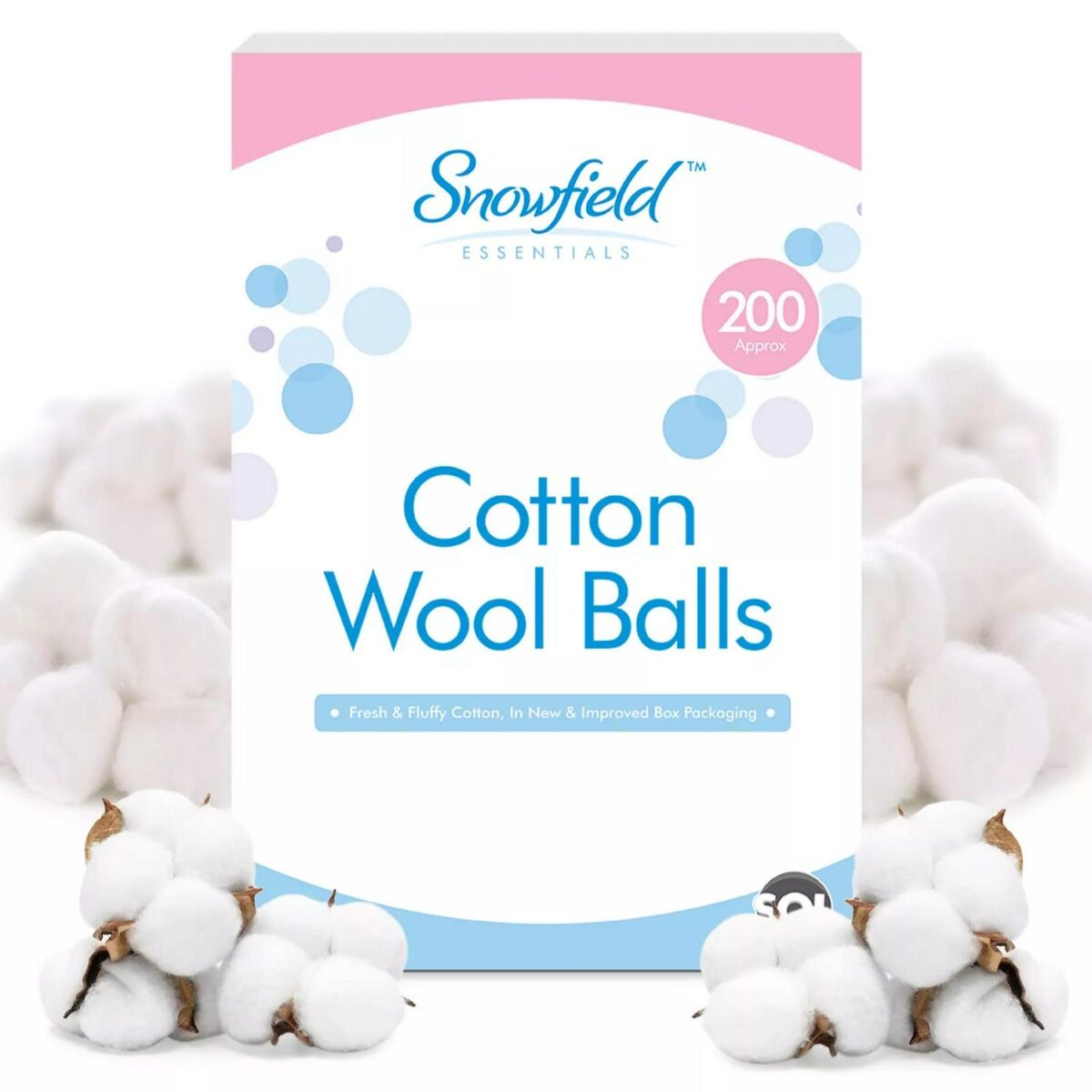 200 Cotton Wool Ball 8edbf36f1b7e1d8ee98092a53eaa3d36