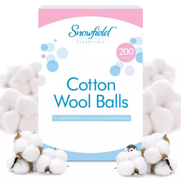 200 Cotton Wool Ball 8edbf36f1b7e1d8ee98092a53eaa3d36