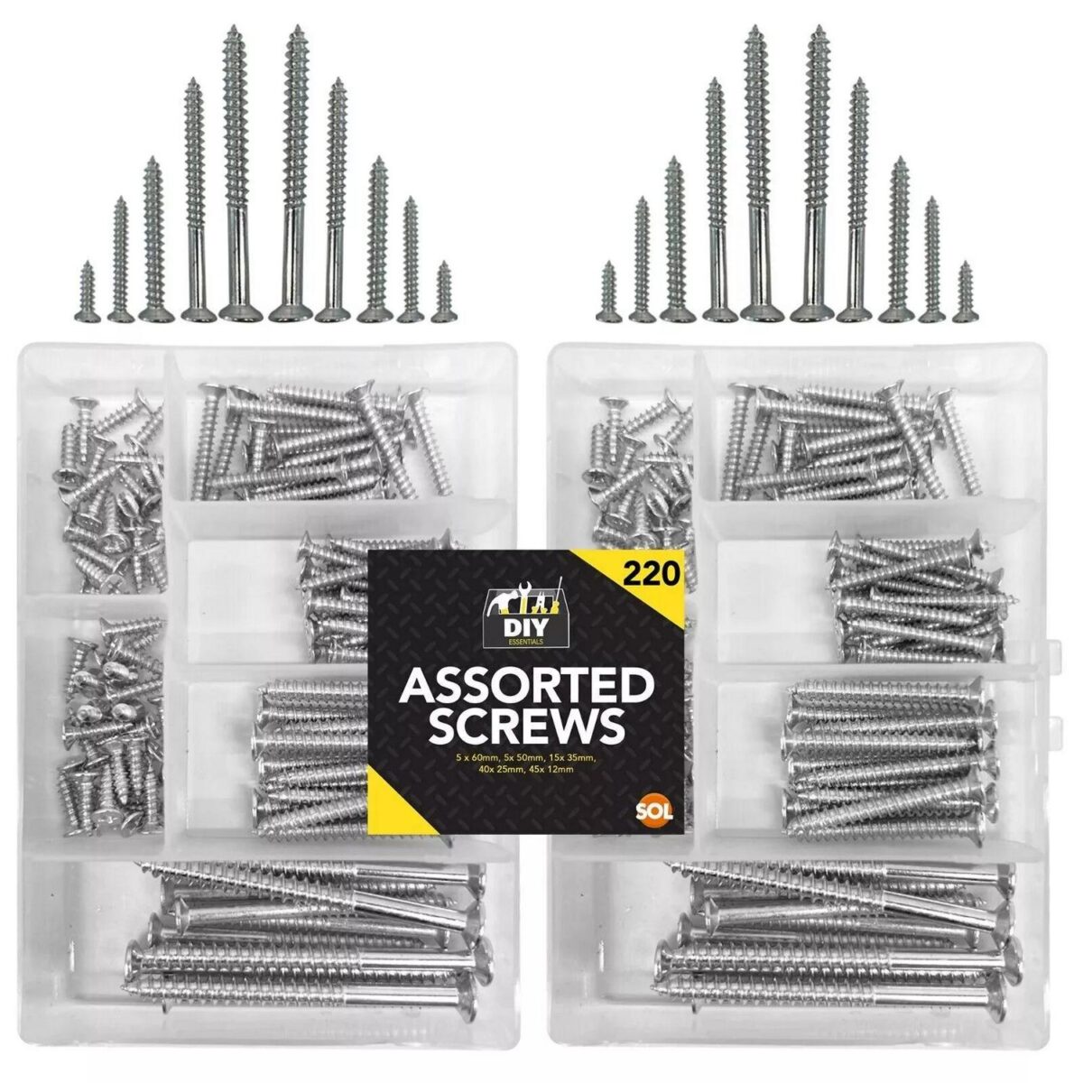 220PK Wood Screws As da7c492e00f618699944bf35e4534ea8