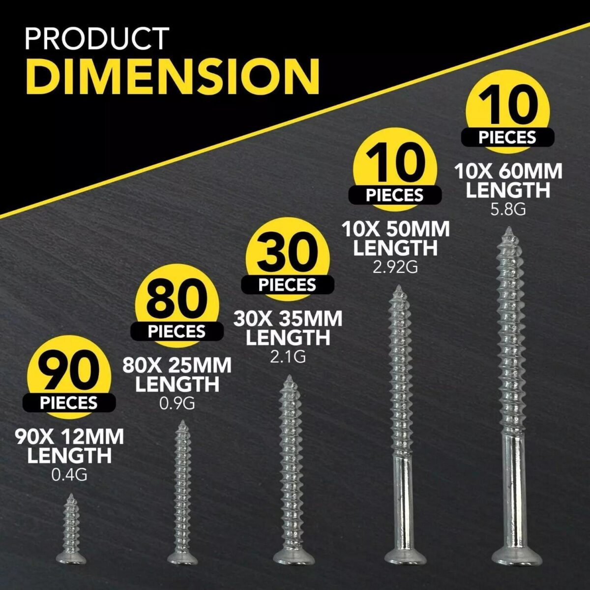 220PK Wood Screws As f39e62484a5d7a3a456579df0059ea7e