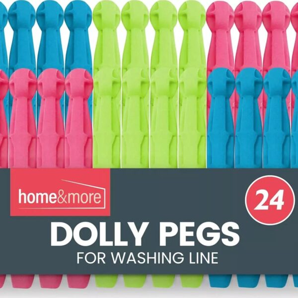 24 Strong Dolly Pegs 90377e97260e9634979c97408aa2c335