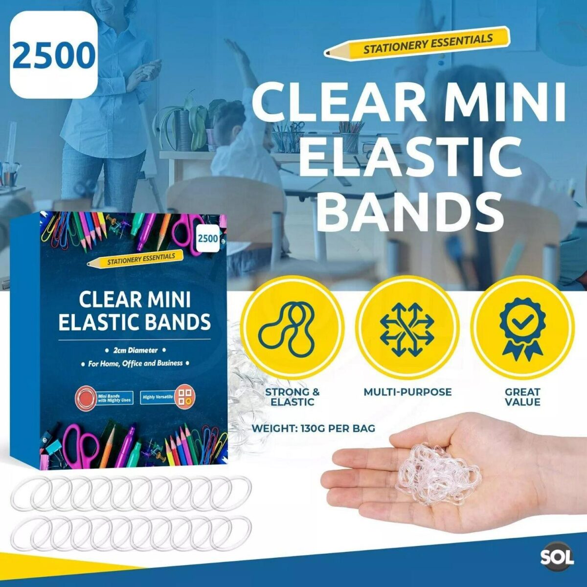 2500pk Clear Small E 17430e8aa168ed8d67b28a58fb3e319f