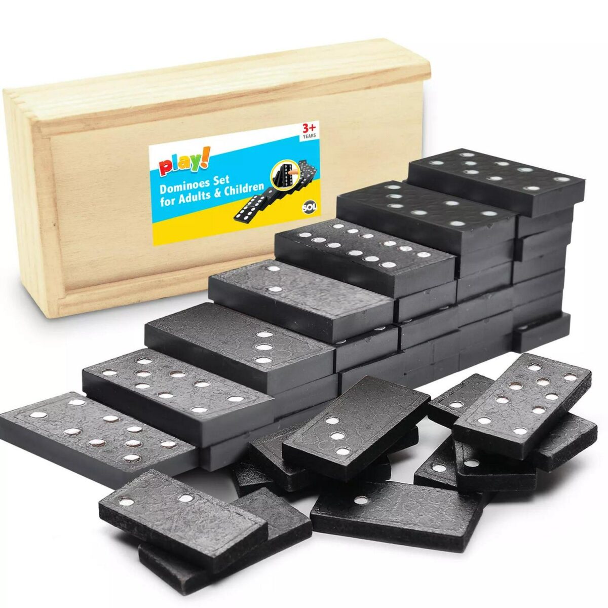 28 Dominoes Game Set 0525eb1ceecb758c9b375fea3072566c