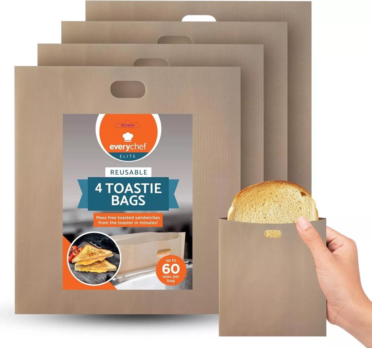 2 8pk Reusable Toast 8fca16ba0b628fa9407321d7bfc4bef7