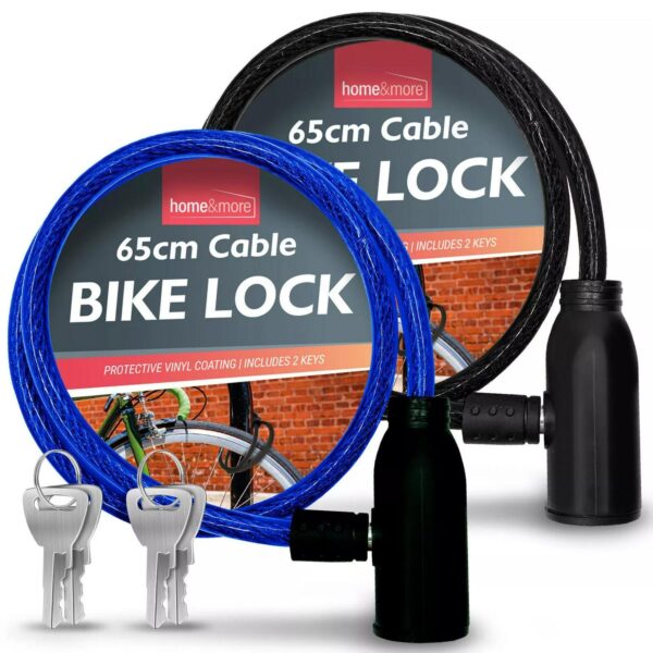 2 Bike Lock Cable wi 1ff3d45f53a91f554a3d50bda28dcc0a