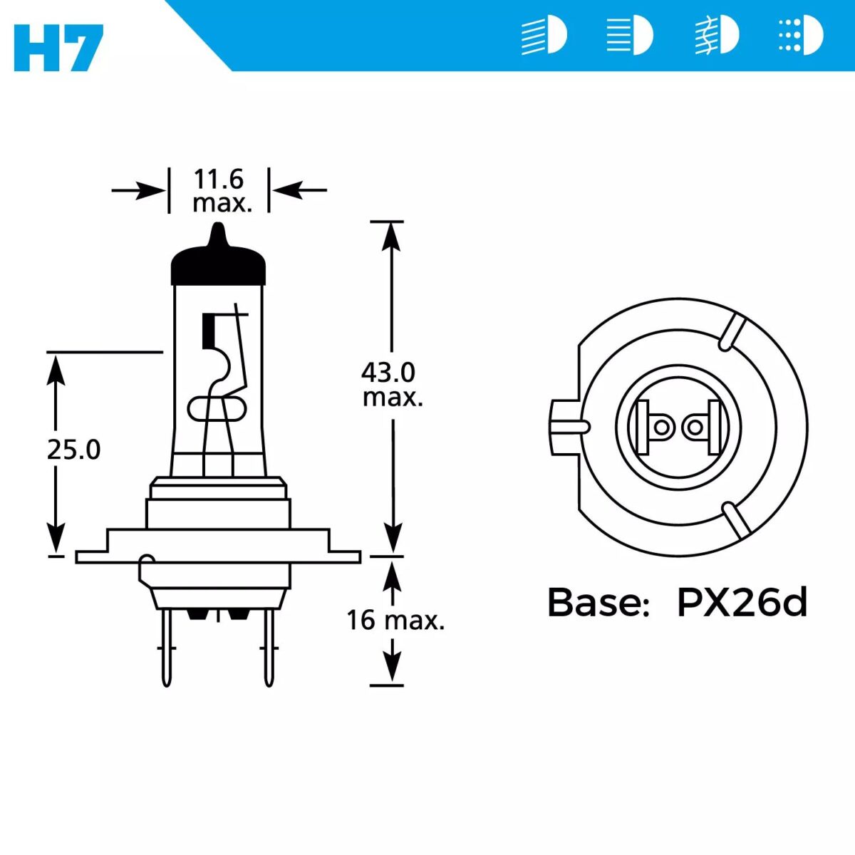 2 H7 Super Bright Xe 39f0e95e4f3ed324723c48b1d3ca51e0 1