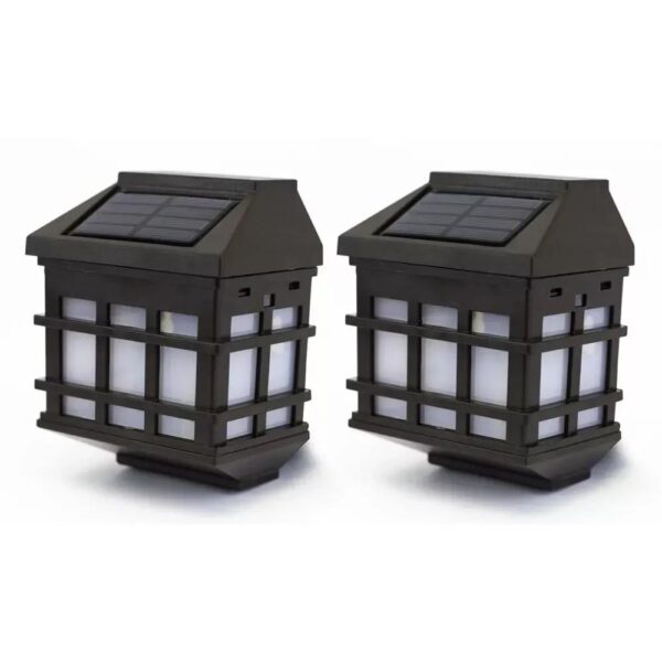 2 Lantern Solar Fenc 8edf2872ce43b3fd8141fa8368e7afe4
