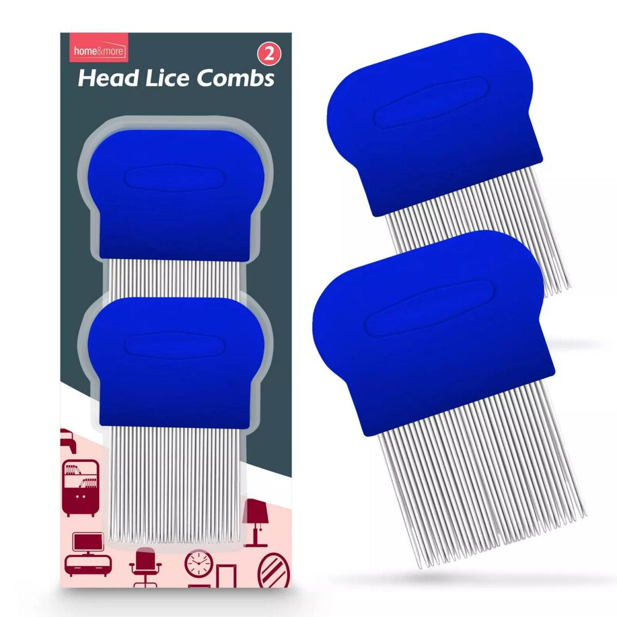 2 Metal Head Lice Co 4008014ef9f3b22816414d1a695c654a