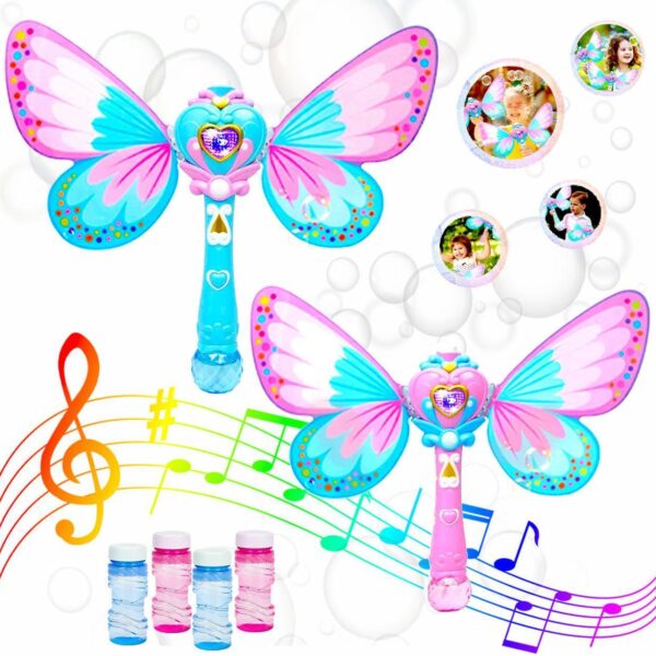 2 PCs Butterfly Bubb c54f29a678fa136f6a47d7b362a57e34