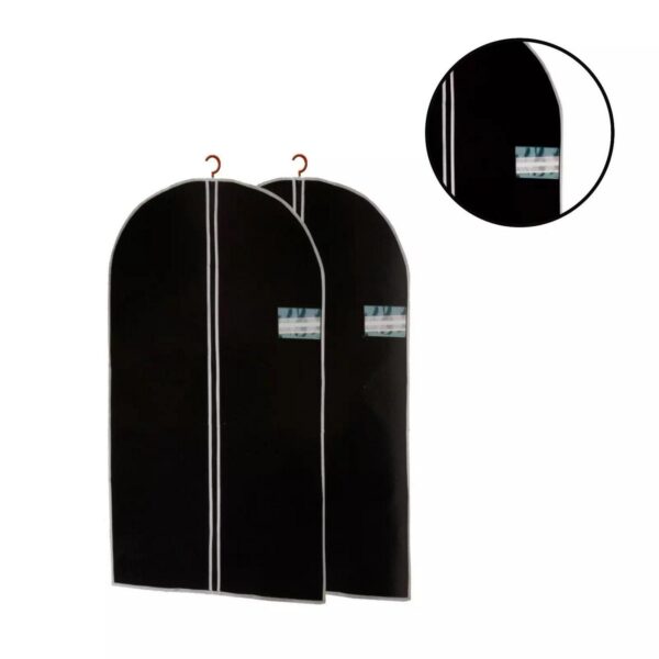 2 Pcs Zip Up Hanging 22941b378662e1764aa0df5da6f82223