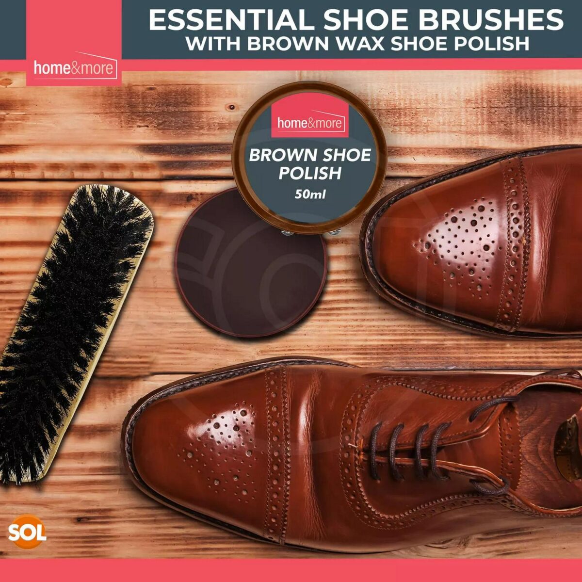 2 Shoe Brush Set Cle a527d52f1a2686c1ec2a64a8e06d765b