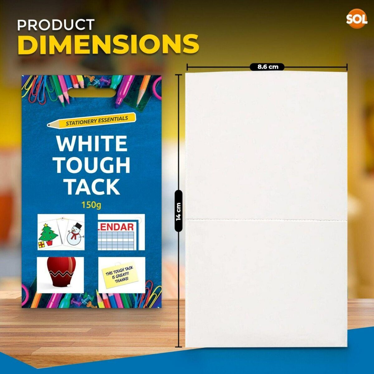 2 White Tack Tac 150 745535a3e042dbcfdb4cb6d8e3cff9de