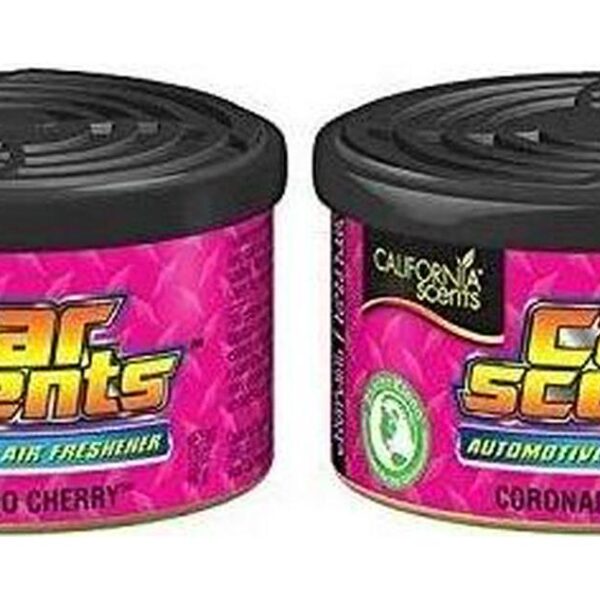 2 x Car, Caravan and Home California Scent Coronado Cherry Air Freshener - BEST!!!