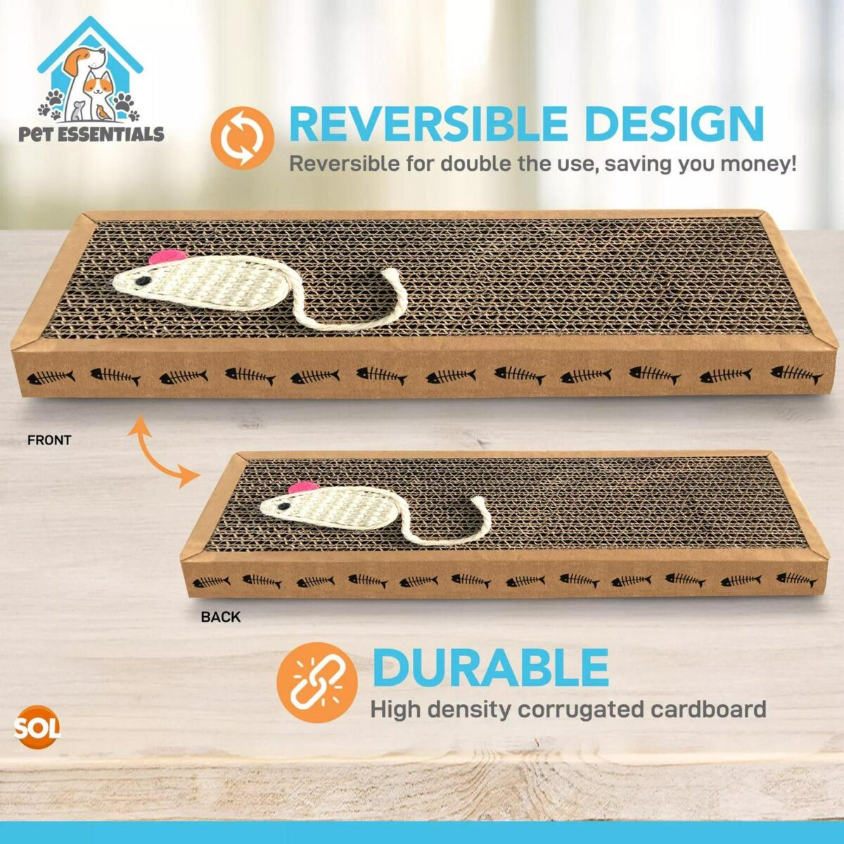 2pk Cat Scratcher Pa b72fb7c48d51b6e6fd26d512b38d4e12
