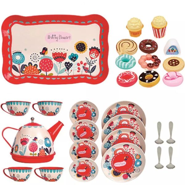 30Pcs Red Tin TEA SE 44a0b49c350d59fdab6da8c4de9e6d78