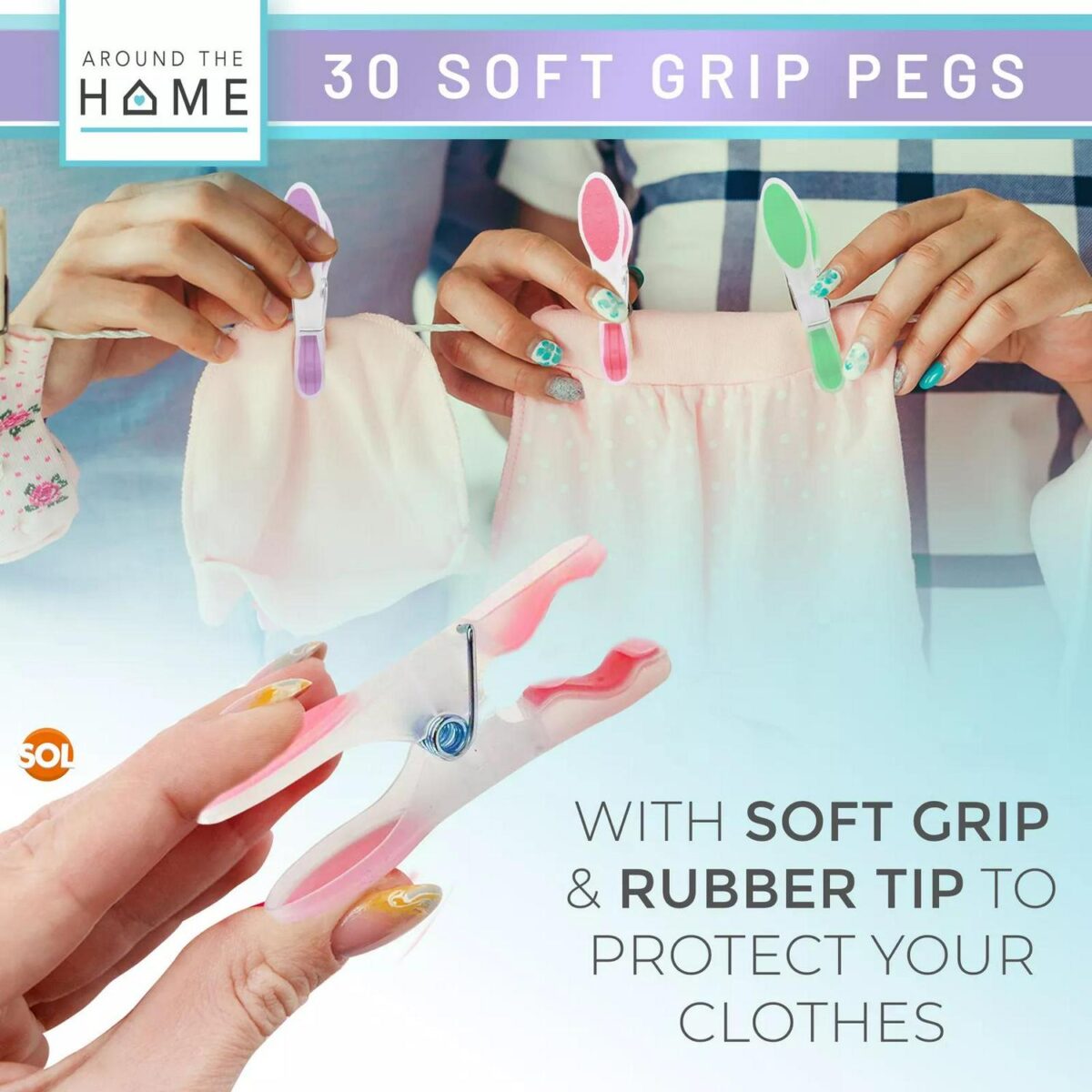 30 Pack Soft Grip Cl 6397976c93c651679f024674f708804d